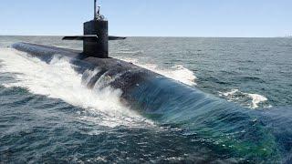 Life Inside Massive US Submarine Patrolling the Sea at Maximum Speed