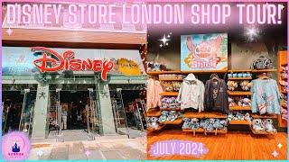 Disney Store London Shop Tour Vlog New Merch Come Shop With Me July 2024 Princess Star Wars Marvel