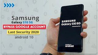 All SAMSUNG May 2020 FRP / Google Lock Bypass Android 10 Q WITHOUT PC - FRP SAMSUNG S10 5G SM-G977B