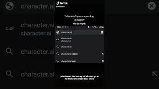 Character.ai is my entire life  #shorts #characterai
