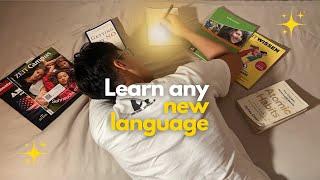 How To Learn A New Language On Your OWN (a guide)