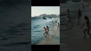 Giant Wave Hits People on the Beach | Real and Thrilling Footage