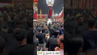 Azadari e imam hussain as in imam in imam Ali as holy shrine Najaf ashraf #imamhussain #karbala