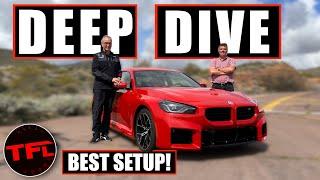 The Chief Engineer of the 2023 BMW M2 Shows Me the Secret of How to Get the Fastest 0-60 MPH Times!