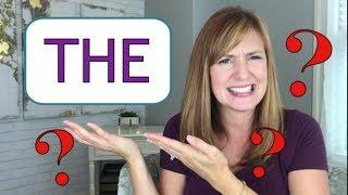 How to Pronounce THE | American English Pronunciation Lesson