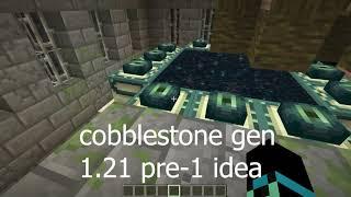 NEW FULL AUTO COBBLESTONE GENERATOR 1.21 pre-1