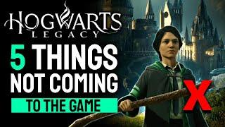 5 things you won't find in Hogwarts Legacy!