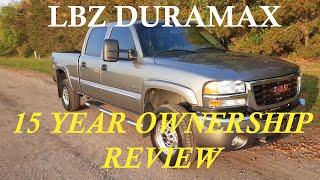 LBZ Duramax 15 Year Ownership Review. #LBZ #Duramax #Diesel