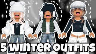 5 WINTER Outfit Codes for BLOXBURG| SiimplyDiiana