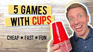 5 Quick Cup Games in 3 Minutes | Youth Group Games