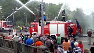 150 Jahre Freiwillge Feuerwehr Trostberg - Tanklöschfahrzeuge an der Alz