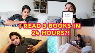 I Read 3 Books in 24 Hours | 24 Hour Readathon Challenge | Booktube India