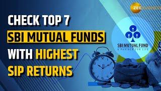 Top 7 SBI Mutual Funds with Highest SIP Returns: Rs 15,000 SIP Grows to Rs 21.88 Lakh