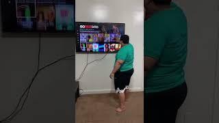 TOUCH SCREEN T.V PRANK  #shorts