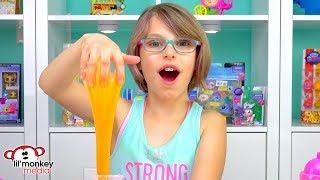 Slime Time Fun!  Zuru So Squishy Foam Slime, Gooey Slime, Glow Slime and More! 