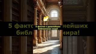 5 фактов о древнейших библиотеках мира! #История #Библиотека #Знания #Потерянное #Факты #wowfacts