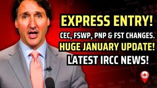 Canada New Immigration Updates On Express Entry Pool 2025 | CEC, FSWP, PNP & FST | IRCC News