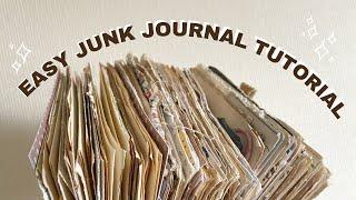 How to Make a Junk Journal | Step-by-step process & my top tips 