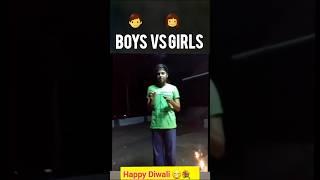 Diwali celebration | boys vs girls