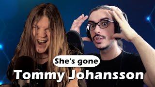 "She's gone" CRAZY cover by TOMMY JOHANSSON! // Reaction & Analysis by Vocal Coach