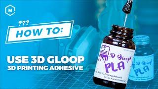 3D Gloop! // 3D Printing Adhesive Spotlight