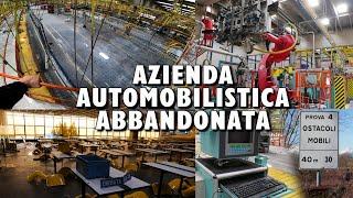 ESPLORO UNO STABILIMENTO AUTOMOBILISTICO ABBANDONATO E TROVO DEI ROBOT HI-TECH!! [Urbex Italia]