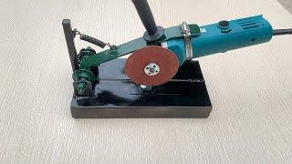 How to make a simple and practical DIY angle grinder stand