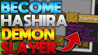 How To Become Hashira In Demon Slayer Minecraft Mod 1.16.5 (2022)