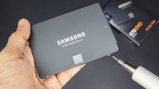 Samsung 870 EVO 1TB SSD - Disassembly - What's Inside?