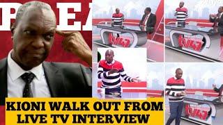 Drama In Studio |Jeremiah Kioni Exchange Bitterly With Faram Maali & Walk Out From TV 47 Live