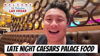 24 Hour Eats at Caesars Palace Las Vegas - Cafe Americano