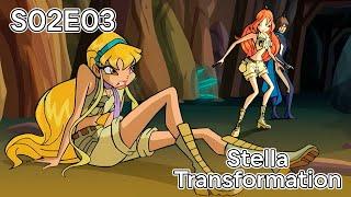 Winx Club: ST | Season 2 Episode 3 - Stella transformation 4K