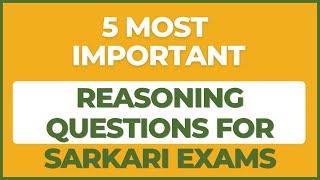 Reasoning Class: Actual Asked Questions with Solutions!