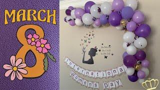 International Women's Day Decorations 2022 | Women's Day Decoration Ideas