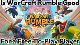 Is Warcraft Rumble Good (Free To Play Perspective)