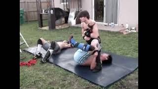 Arjun vs Matt Steel vs Creed | Triple Threat Match | Backyard Wrestling Lost Video