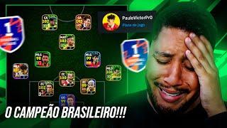 ENFRENTEI UM YOUTUBER QUE É PRO-PLAYER E CAMPEÃO BRASILEIRO - EFOOTBALL 2024 MOBILE