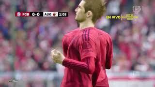 eFootball pes2021 gameplay | Bayern Munich vs Augsburg Football Match | Bundesliga League 2024-25 |