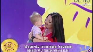 Fetița Gabrielei Cristea, în platoul ”Te iubesc de nu te vezi!”