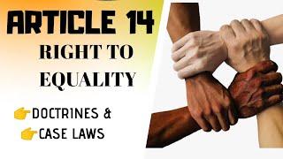 ARTICLE 14 | Fundamental Rights | Indian Constitution | With Case Laws