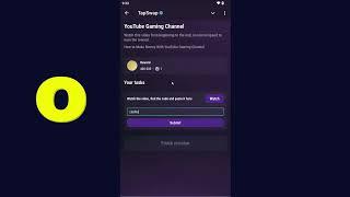 YouTube Gaming Channel | Tapswap Code | How to Make Money With YouTube Gaming Channel