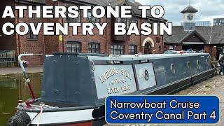 Coventry Canal Part 4 - Atherstone to Coventry Canal Basin - Narrowboat Cruise