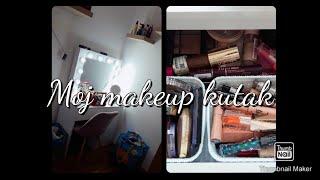 Moj makeup kutak| kolekcija šminke & declutter 