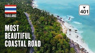 Incredible Coastal Road in Khanom, Thailand  (road trip begins!)