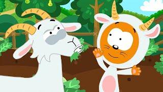 Котэ ТВ – Животные на ферме  – Сборник – Развивающие песенки для малышей