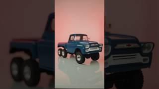 Chevrolet Apache 6x6!  Another scale look from FMS, and what’s great about this, is it’s a 6x6!