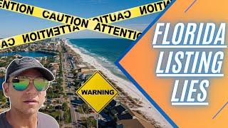 Listing ERRORS Could Cost You THOUSANDS | What To Look For When Buying in Florida