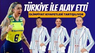 Thaisa, Türkiye ile alay etti | Türkiye’nin Olimpiyat kıyafetleri tartışma yarattı