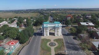 Аэросъемка города Новочеркасск (Триумфальная арка)