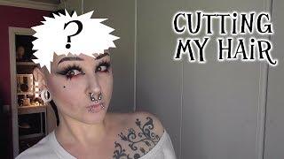 Cutting my hair!